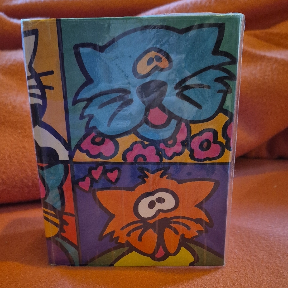 K. Sager Colorful Cat 4X6 Photo Album